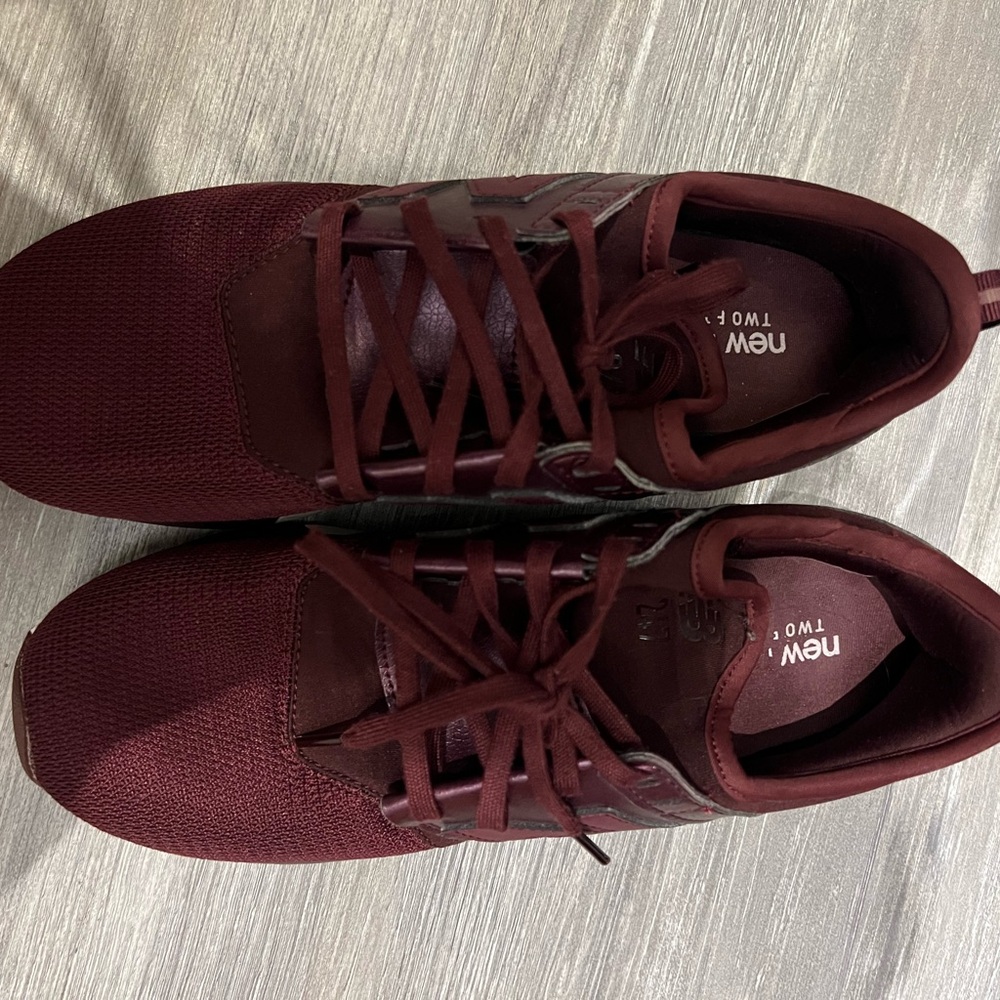 New Balance Red Sneakers Comfortable Everyday Wear